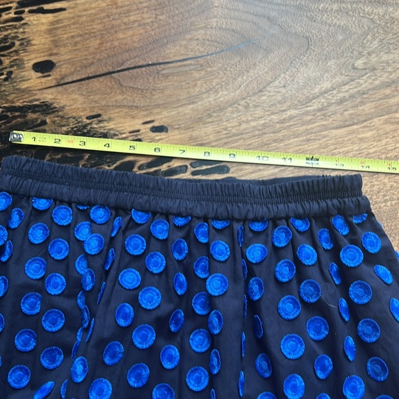 NWOT J. Crew Midi Skirt in Fringi Dots, size 4 - Picture 12 of 13